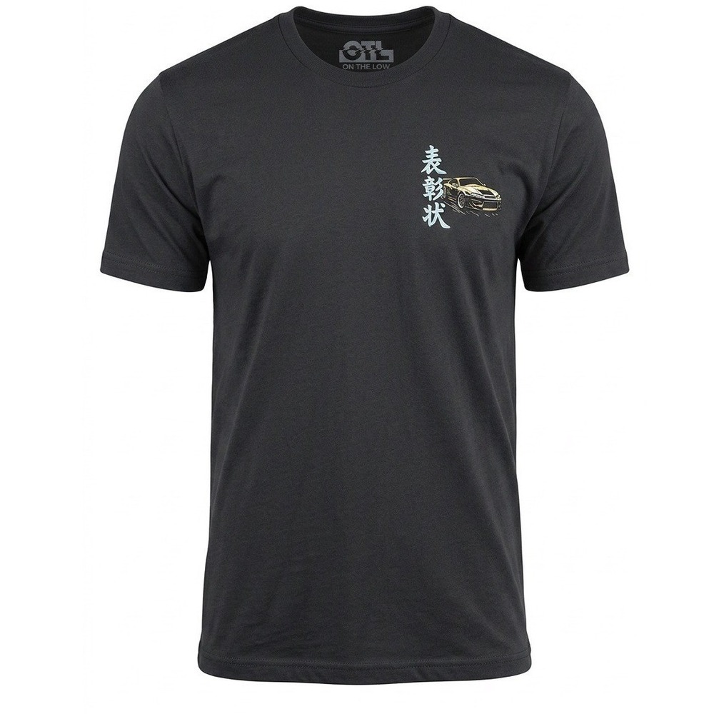 On The Low OTL Mens Gray JDM Car Graphic T-Shirt Japanese Street Racing Small